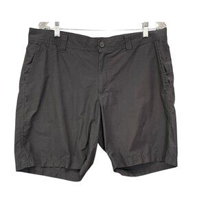 COLUMBIA Men Chino Shorts Sz 36 Gray Outdoors Hiking Casual Travel Vacation 76-4